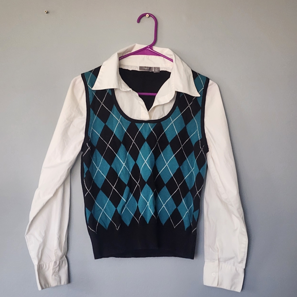 Apt. 9 Black and Cream Apparel